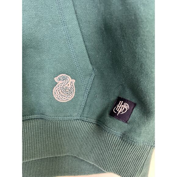NWT Harry Potter Fleece Hoodie Slytherin Green limited Edition Sz Youth 14-15 - Picture 7 of 9